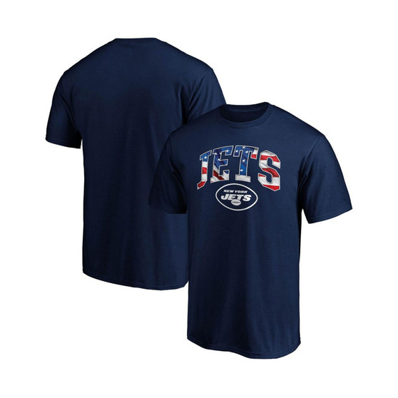 Men's Branded Navy New York Jets Banner Wave T-shirt