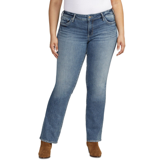 Plus Size Britt Slim Bootcut Jeans