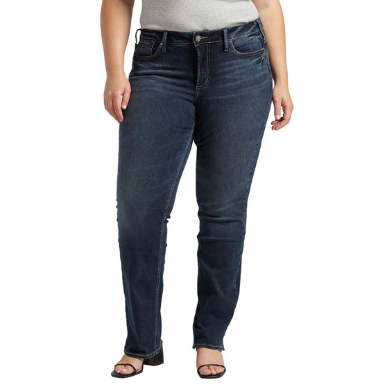 Plus Size Suki Slim Bootcut Jeans, Short & Regular Lengths