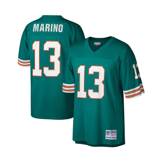 Men's Dan Marino Aqua Miami Dolphins Legacy Replica Jersey