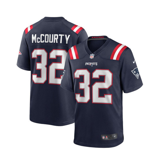 Men's Devin McCourty Navy New England Patriots Game Jersey