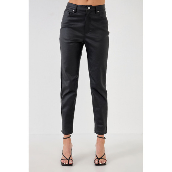 Women's Coated Skinny Jean