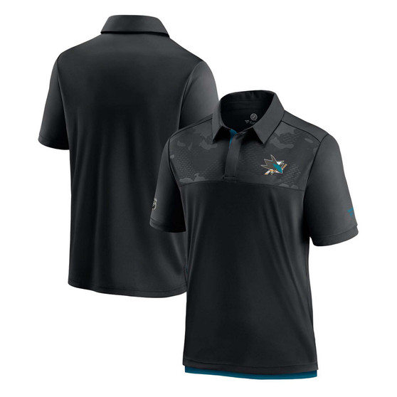 Fanatics Branded Men's San Jose Sharks Authentic Pro Locker Room Team Polo