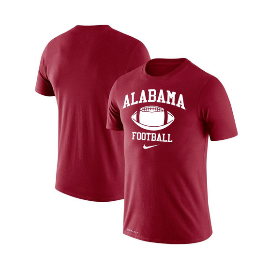 Men's Crimson Alabama Crimson Tide Big and Tall Legend Retro Football Performance T-shirt