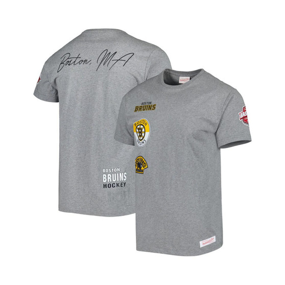 Men's Heather Gray Boston Bruins City Collection T-shirt