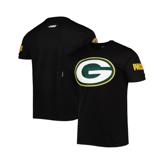 Men's Black Green Bay Packers Mash Up T-shirt
