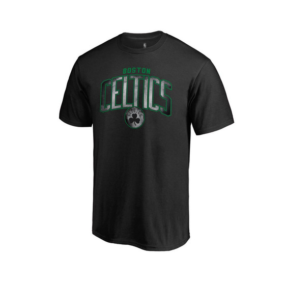 Men's Branded Black Boston Celtics Arch Smoke T-shirt