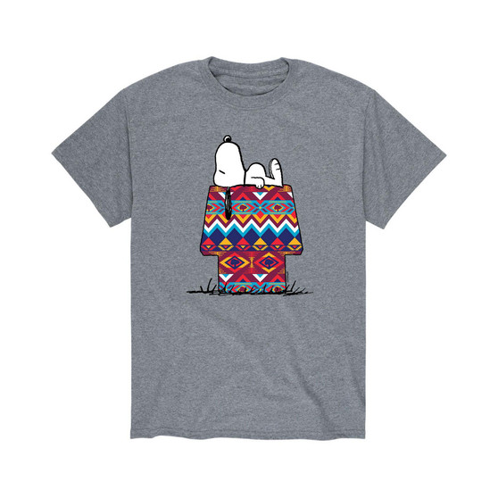 Men's Peanuts Patterned House T-Shirt