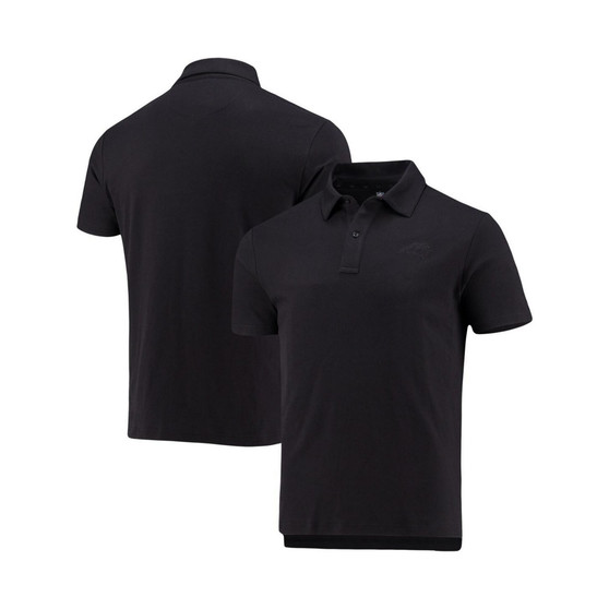 Men's 5th & Ocean by Black Carolina Panthers Pique Polo Shirt