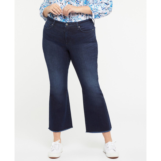 Plus Size Ava Flared Ankle Jeans