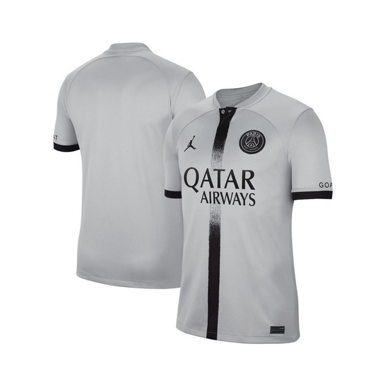 Men's Black Paris Saint-Germain 2022/23 Away Breathe Stadium Replica Blank Jersey