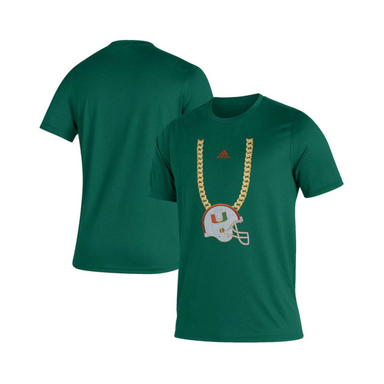 Men's Green Miami Hurricanes Turnover Chain Creator T-shirt