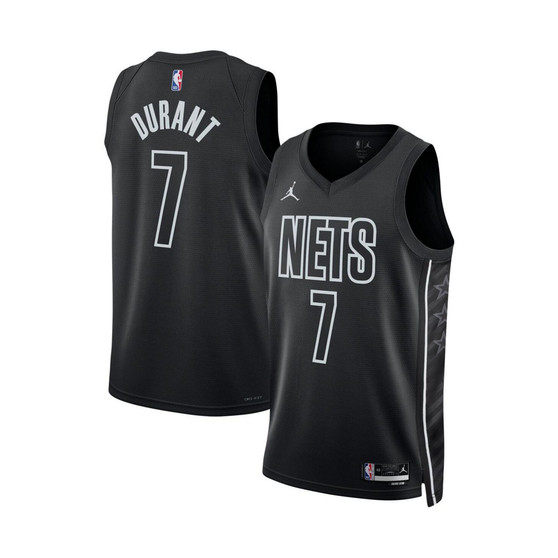Men's Brand Kevin Durant Black Brooklyn Nets 2022/23 Statement Edition Swingman Jersey