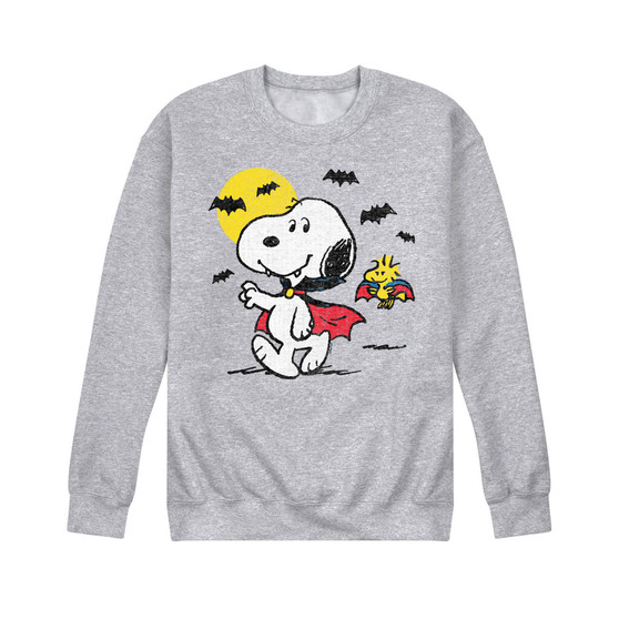 Men's Peanuts Snoopy Vampire Fleece T-shirt