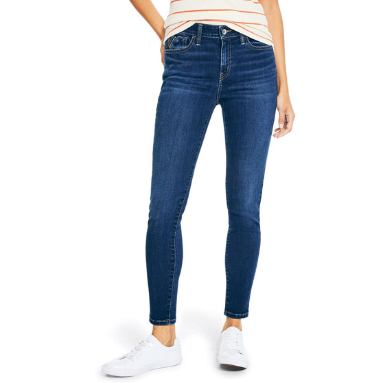 Women's True Flex Mid-Rise Skinny Denim Pants