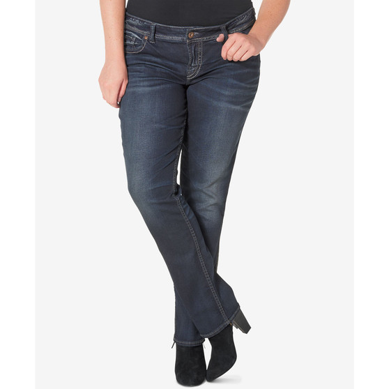 Plus Size Suki Slim Bootcut Jeans