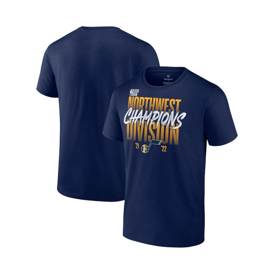 Men's Branded Navy Utah Jazz 2022 Northwest Division Champions Locker Room T-shirt