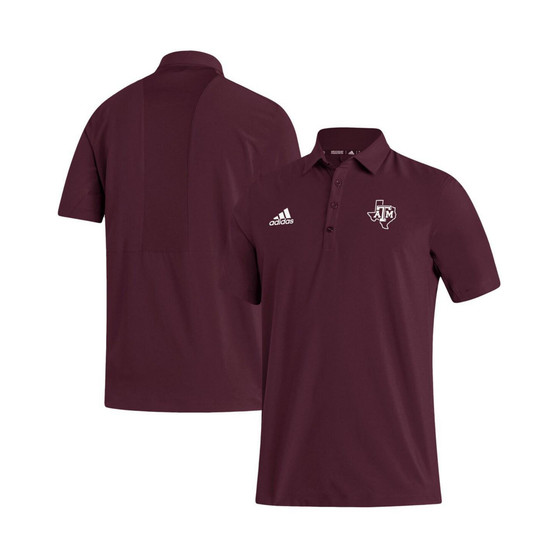 Men's Maroon Texas A&M Aggies Coaches Primegreen Polo Shirt