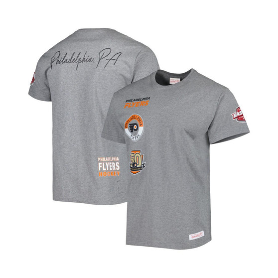 Men's Heather Gray Philadelphia Flyers City Collection T-shirt