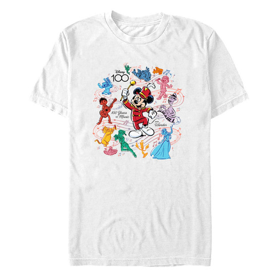 Men's Back Lit Mickey Wonder Short Sleeves T-shirt