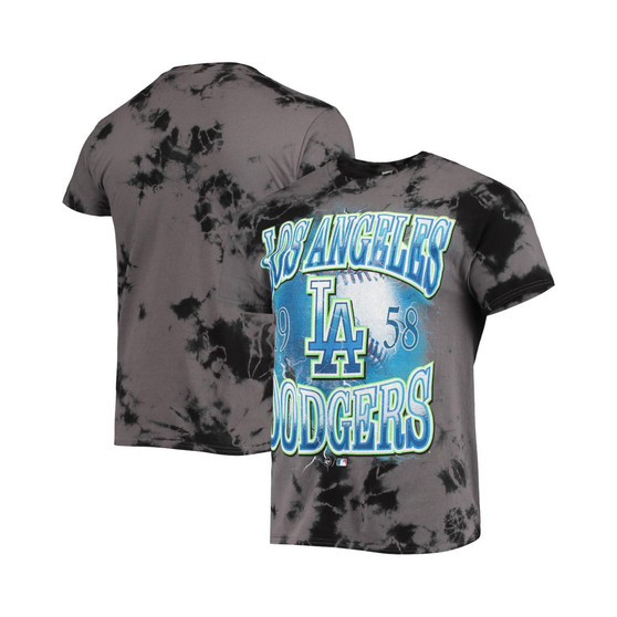 Men's '47 Charcoal Los Angeles Dodgers Wonder Boy Vintage-Like Tubular T-shirt