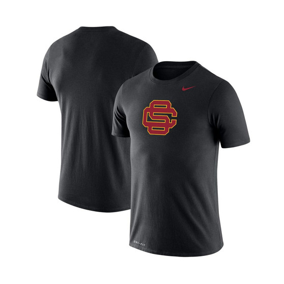 Men's Black USC Trojans School Logo Legend Performance T-shirt