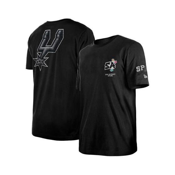 Men's Black San Antonio Spurs 2022/23 City Edition Elite Pack T-shirt