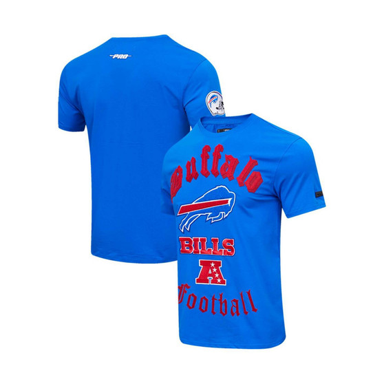 Men's Royal Buffalo Bills Old English T-shirt