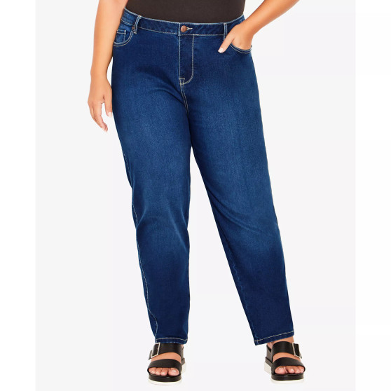 Plus Size Butter Denim Straight Jeans