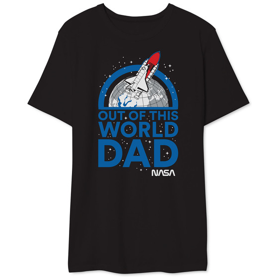 Out Of This World Dad NASA Men's Graphic T-Shirt