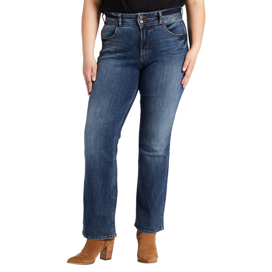 Plus Size Avery High Rise Slim Bootcut Jeans