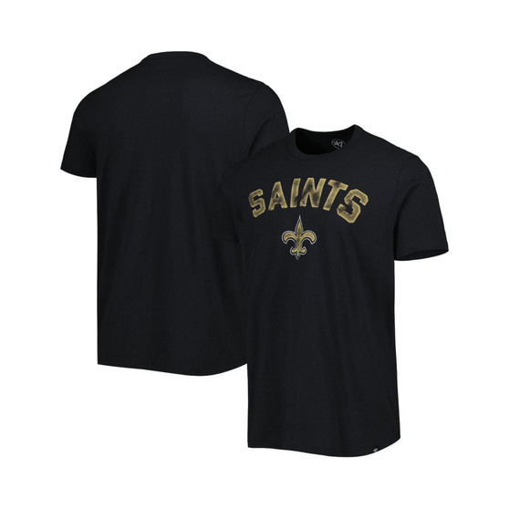Men's Black New Orleans Saints All Arch Franklin T-shirt