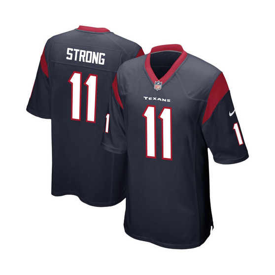 Men's Jaelen Strong Navy Houston Texans Game Jersey