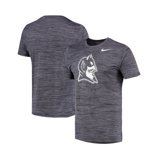 Men's Black Duke Blue Devils Tonal Velocity Legend Performance T-shirt