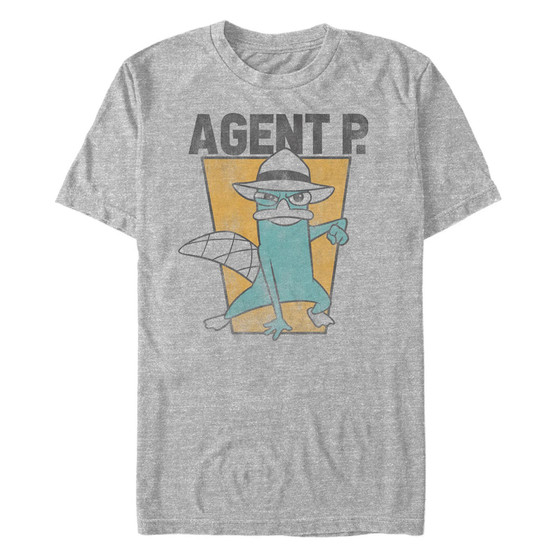 Men's Phineas and Ferb Agent P Short Sleeve T-shirt