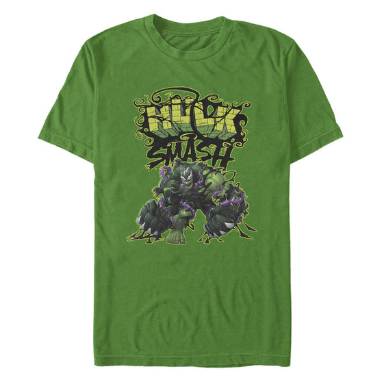 Men's Venom Hulk Smash Short Sleeve Crew T-shirt