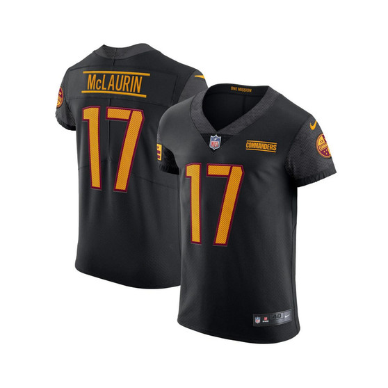 Men's Terry McLaurin Black Washington Commanders Alternate Vapor Elite Jersey
