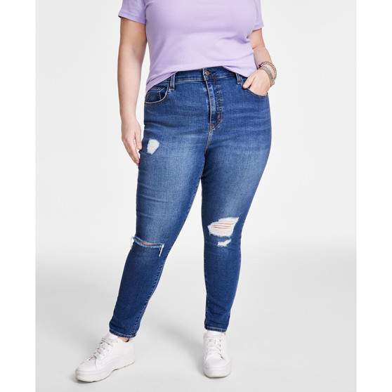 Trendy Plus Size 721 High Rise Stretch Skinny Jeans