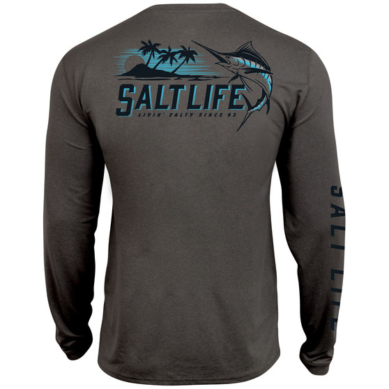 Men's Marlin Territory Long-Sleeve Graphic Shirt