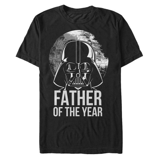 Star Wars Men's Classic Darth Vader Father of The Year Short Sleeve T-Shirt