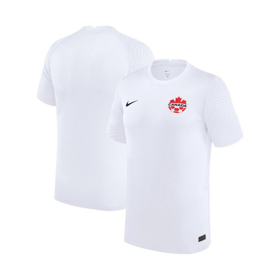 Men's White Canada Soccer Away Replica Jersey