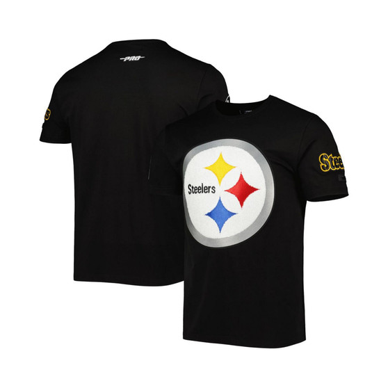 Men's Black Pittsburgh Steelers Mash Up T-shirt