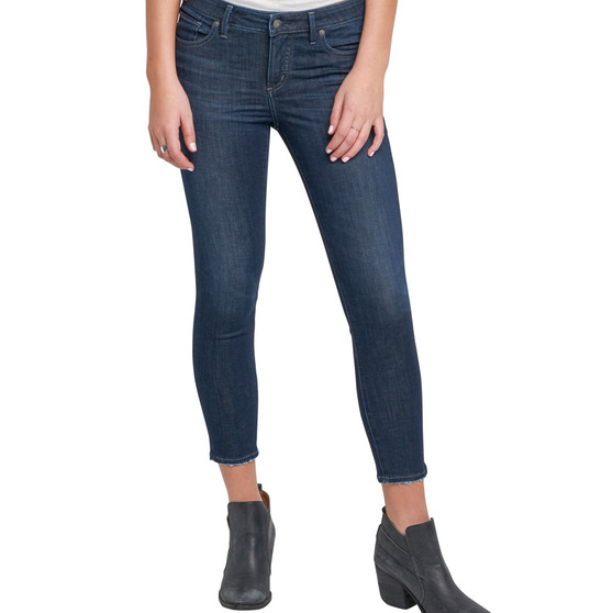 Women's Banning Mid Rise Skinny Cropped Jeans
