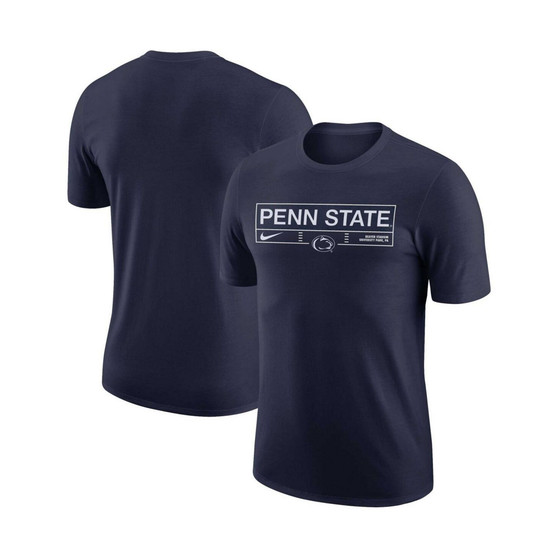 Men's Navy Penn State Nittany Lions Wordmark Stadium T-shirt