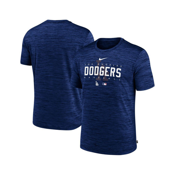 Men's Royal Los Angeles Dodgers Authentic Collection Velocity Performance Practice T-shirt