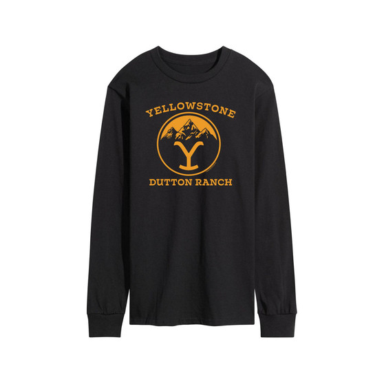 Men's Yellowstone Y Mountains Long Sleeve T-shirt