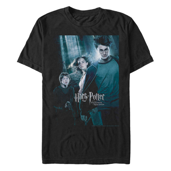 Harry Potter Men's Prisoner of Azkaban Forest Poster Short Sleeve T-Shirt