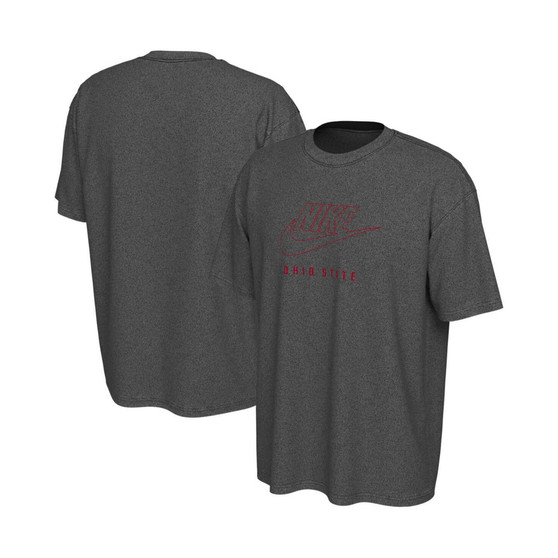 Men's Charcoal Ohio State Buckeyes Washed Max90 T-shirt