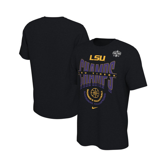 Men's Black LSU Tigers 2023 NCAA Women's Basketball National Champions Locker Room T-shirt