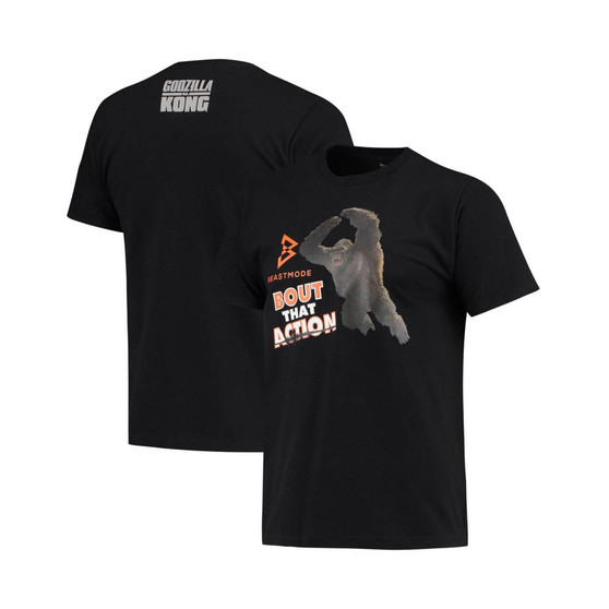 Men's Black King Kong Action T-shirt